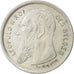 Münze, Belgien, 2 Francs, 2 Frank, 1909, SS+, Silber, KM:58.1