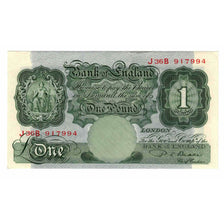 Banknote, Great Britain, 1 Pound, 1949-1955, KM:369b, UNC(63)
