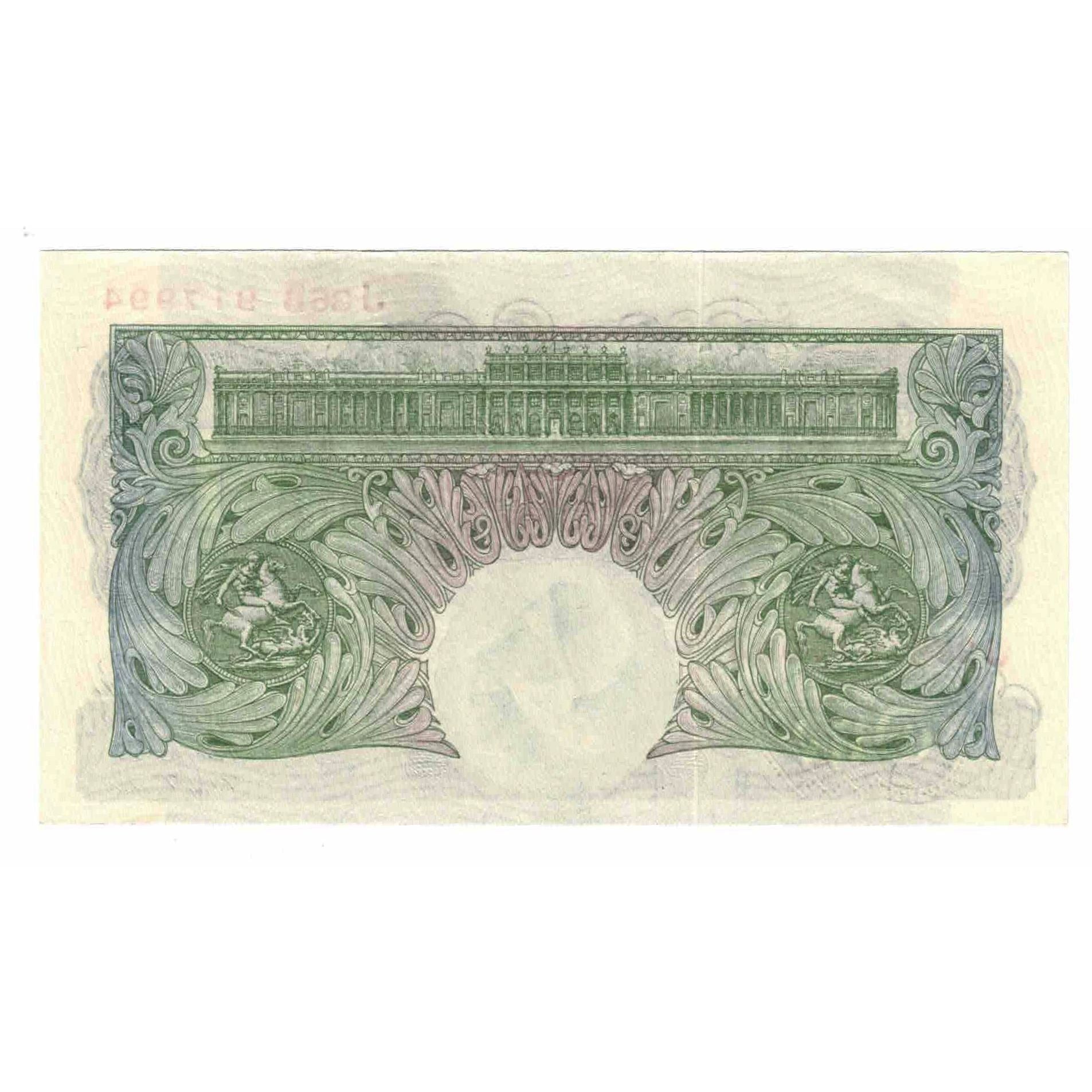 Banknote, Great Britain, 1 Pound, 1949-1955, KM:369b, UNC(63)