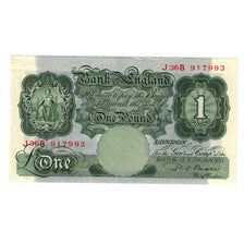 Geldschein, Großbritannien, 1 Pound, 1949-1955, KM:369b, UNZ-