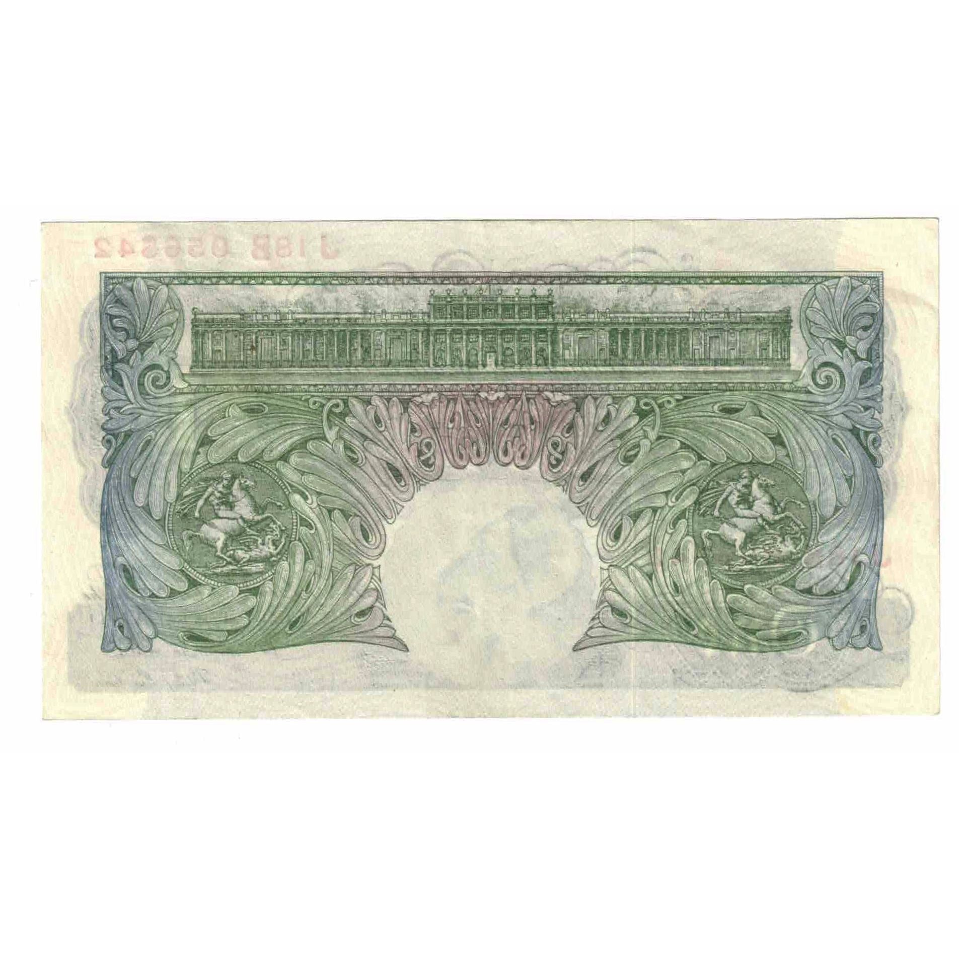 Banknote, Great Britain, 1 Pound, 1949-1955, KM:369b, AU(50-53)