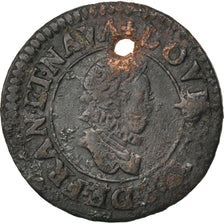 FRANCE, Denier tournois, buste enfantin « petite effigie », Denier Tourn...