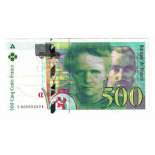 França, 500 Francs, Pierre et Marie Curie, 1994, S.009, EF(40-45)