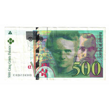 Francia, 500 Francs, Pierre et Marie Curie, 1994, C.026, MBC, Fayette:76.1