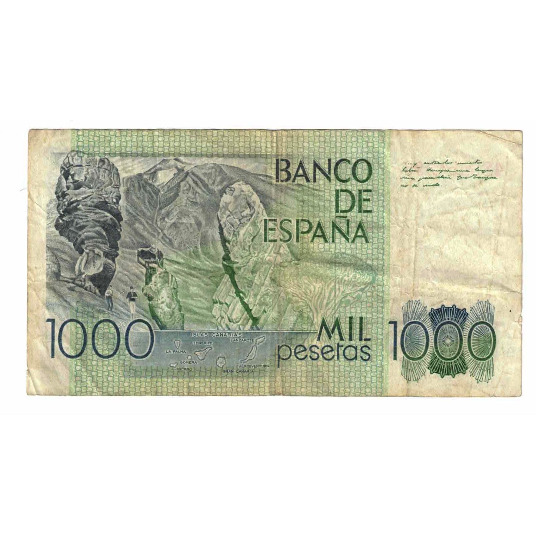 Banknote, Spain, 1000 Pesetas, 1979, 1979-10-23, KM:158, VF(20-25)