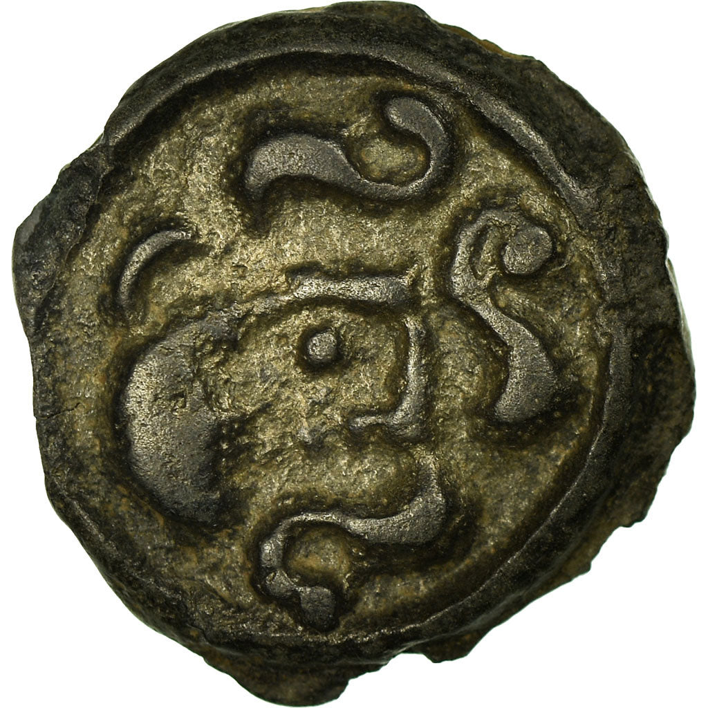 Coin, Suessiones, Potin, AU(55-58), Potin, Delestrée:530