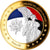 France, Medal, Les Piliers de la République, Egalité, 2015, MS(65-70), Copper