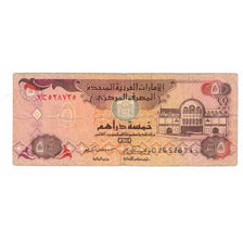 Banknot, Zjednoczone Emiraty Arabskie, 5 Dirhams, 1993, KM:12a, VF(20-25)