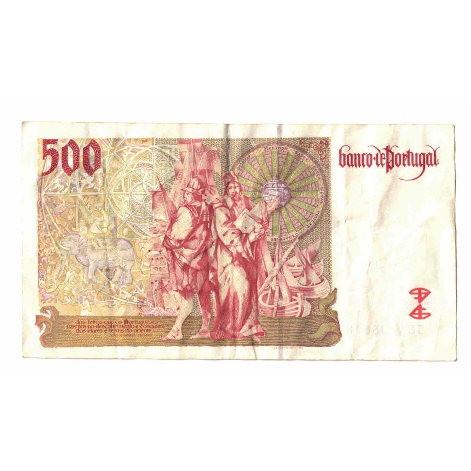 Billet, Portugal, 500 Escudos, 1997, 1997-09-11, KM:187b, TTB