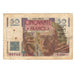 França, 50 Francs, Le Verrier, 1948, U.100, VG(8-10), Fayette:20.10, KM:127b