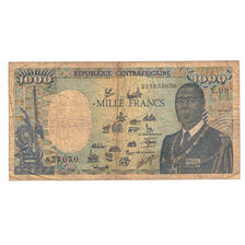 Banknote, Central African Republic, 1000 Francs, 1990, 1991-01-01, KM:16