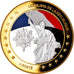 France, Medal, Les piliers de la République, Marianne, MS(65-70), Copper Gilt