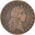 FRANCE, Liard, 1720, Strasbourg, KM #450.3, VF(30-35), Copper, Gadoury #270,...