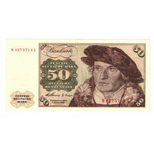 Banknote, GERMANY - FEDERAL REPUBLIC, 50 Deutsche Mark, 1960, 1960-01-02