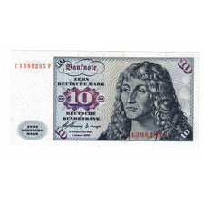 Geldschein, Bundesrepublik Deutschland, 10 Deutsche Mark, 1960, 1960-01-02