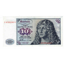 Banknote, GERMANY - FEDERAL REPUBLIC, 10 Deutsche Mark, 1960, 1960-01-02