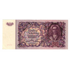 Banknote, Austria, 50 Schilling, 1951, 1951-01-02, KM:130, AU(50-53)