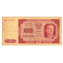 Banknote, Poland, 100 Zlotych, 1948, 1948-07-01, KM:139a, VF(20-25)