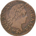 Louis XV, Liard à la vieille tête, 1772, Besançon, KM 543.12