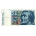 Nota, Suíça, 20 Franken, 1983, KM:55e, VF(20-25)