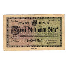Banknote, Germany, 2 Millionen Mark, 1923, 1923-08-01, VF(20-25)