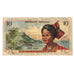 Banknote, French Antilles, 10 Francs, Undated (1964), KM:8a, VF(20-25)