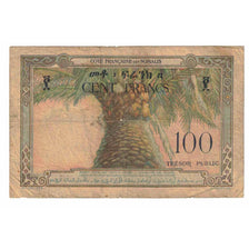 Banknote, French Somaliland, 100 Francs, 1952, KM:26a, VF(20-25)