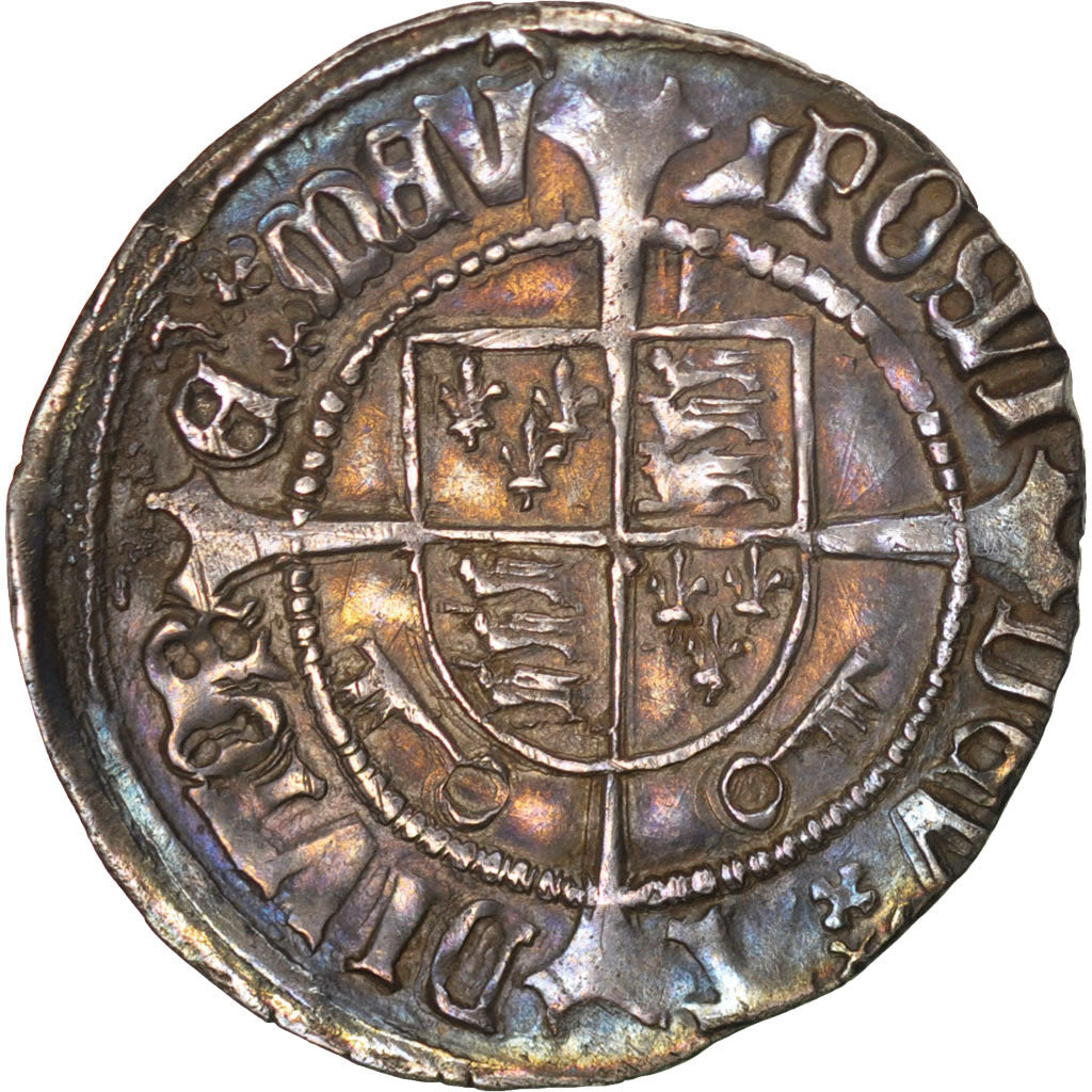Grande-Bretagne, Dynastie Tudor, Henri VII, Halfgroat, York