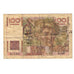 Francja, 100 Francs, Jeune Paysan, 1954, H.599, AG(1-3), Fayette:28.43, KM:128e