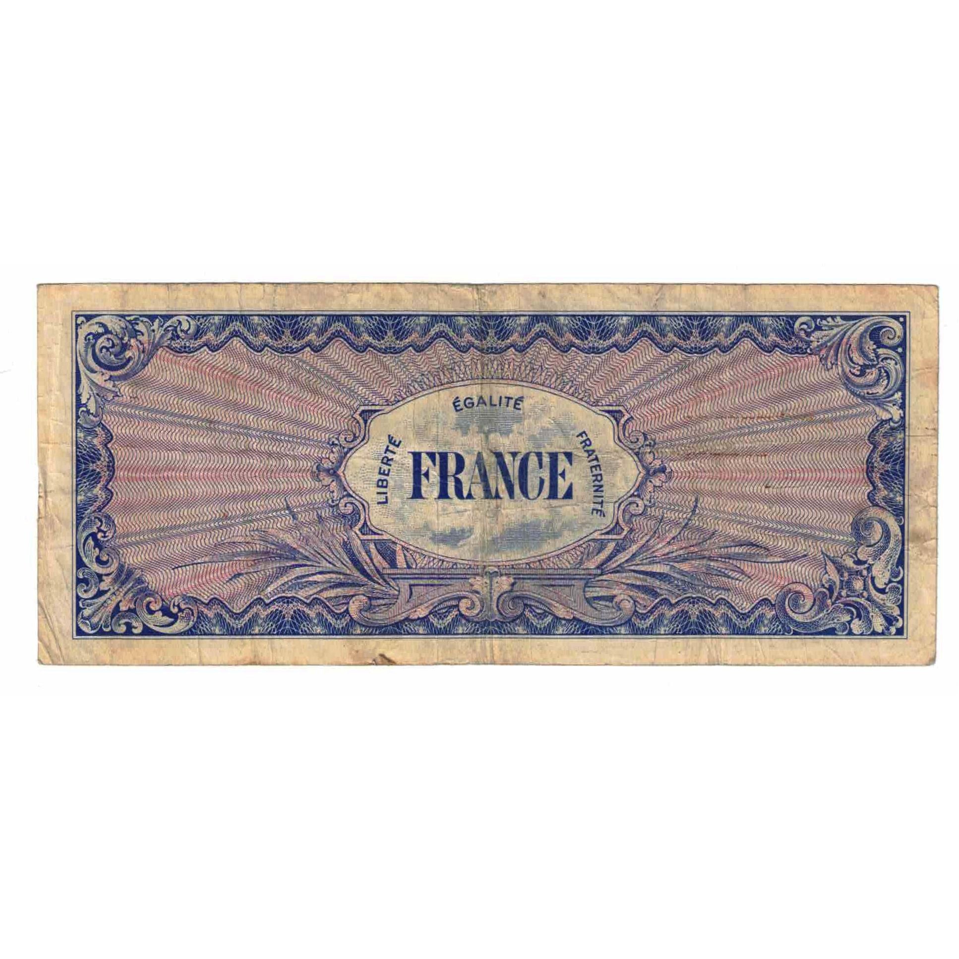 Francia, 100 Francs, 1945 Verso France, 1945, SERIE DE 1944, BC+