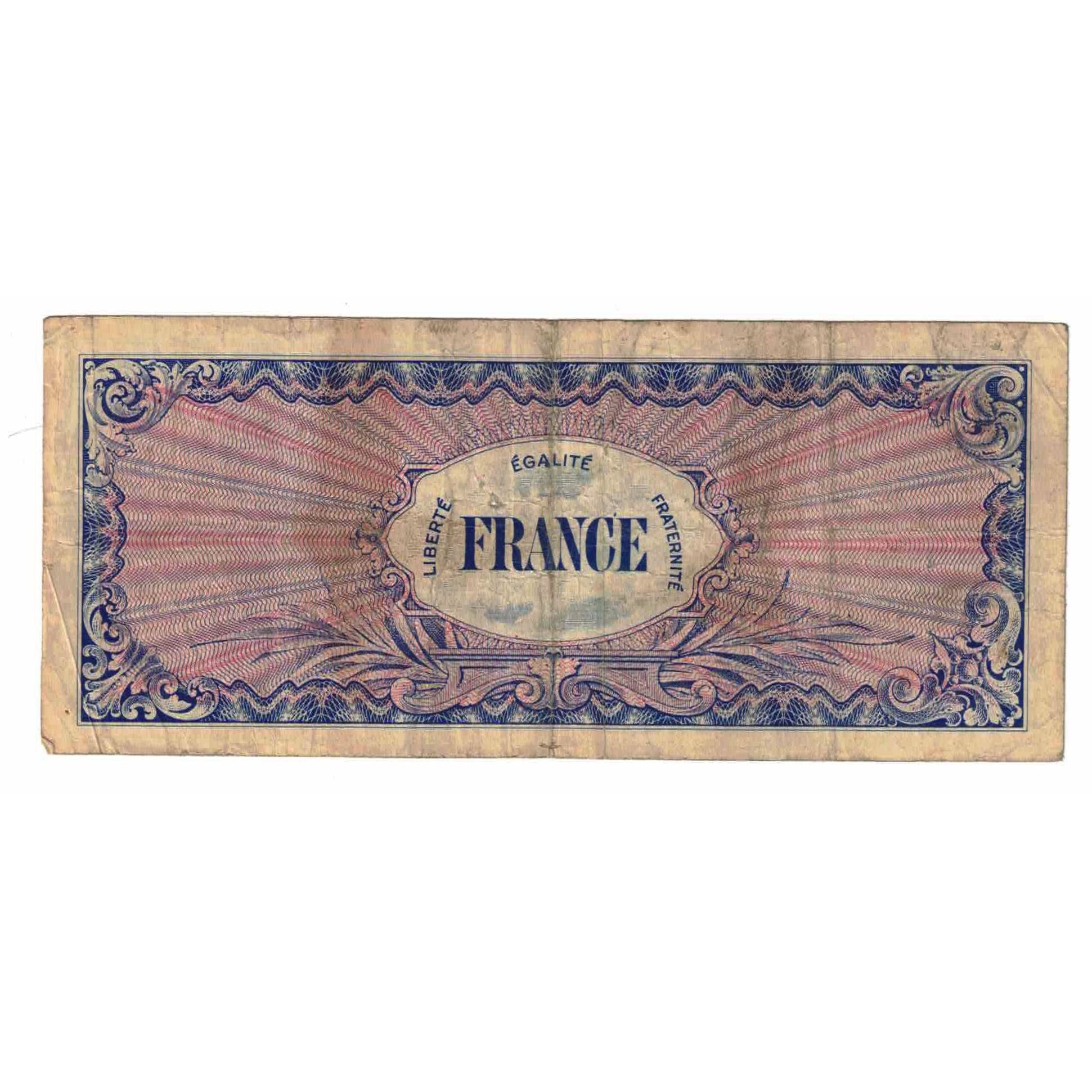 Francja, 100 Francs, 1945 Verso France, 1945, SERIE DE 1944, VF(30-35)