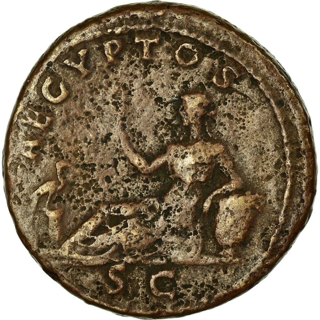 Coin, Hadrian, As, AD 134-138, Roma, VF(20-25), Bronze, RIC:839