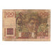 França, 100 Francs, Jeune Paysan, 1949, B.350, VG(8-10), Fayette:28.24, KM:128b