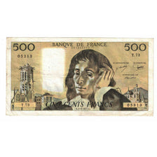 Francia, 500 Francs, Pascal, 1977, T.73, RC+, Fayette:71.16, KM:156d