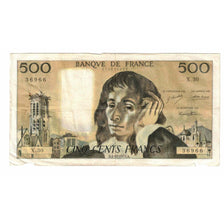 Francia, 500 Francs, Pascal, 1973, X.30, B+, Fayette:71.9, KM:156b