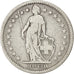 Coin, Switzerland, 2 Francs, 1874, Bern, VF(20-25), Silver, KM:21
