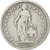 Coin, Switzerland, 2 Francs, 1874, Bern, VF(20-25), Silver, KM:21