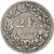 Moneta, Svizzera, 2 Francs, 1878, Bern, MB+, Argento, KM:21