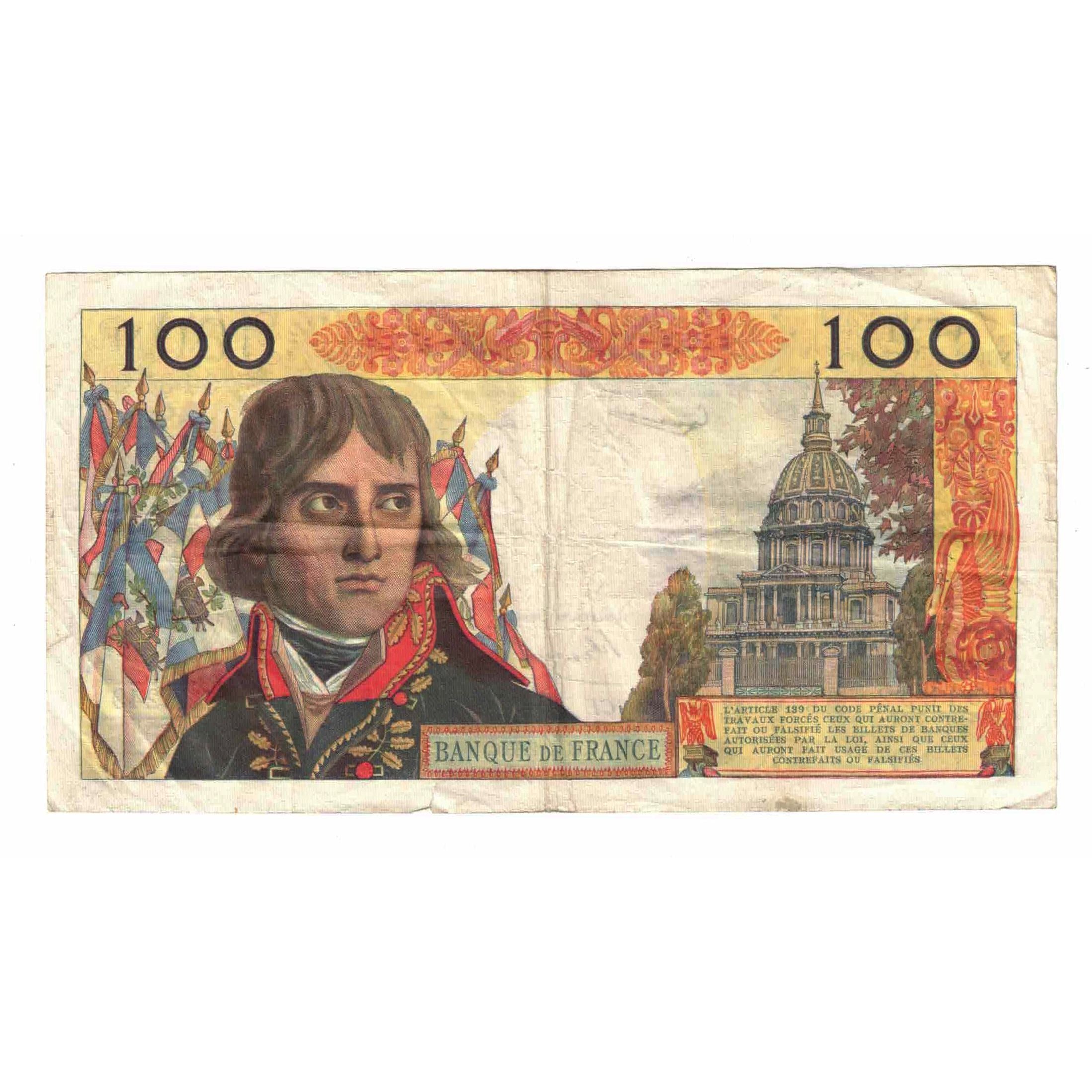 Frankrijk, 100 Nouveaux Francs, Bonaparte, 1963, Z.249, TB+, Fayette:59.22