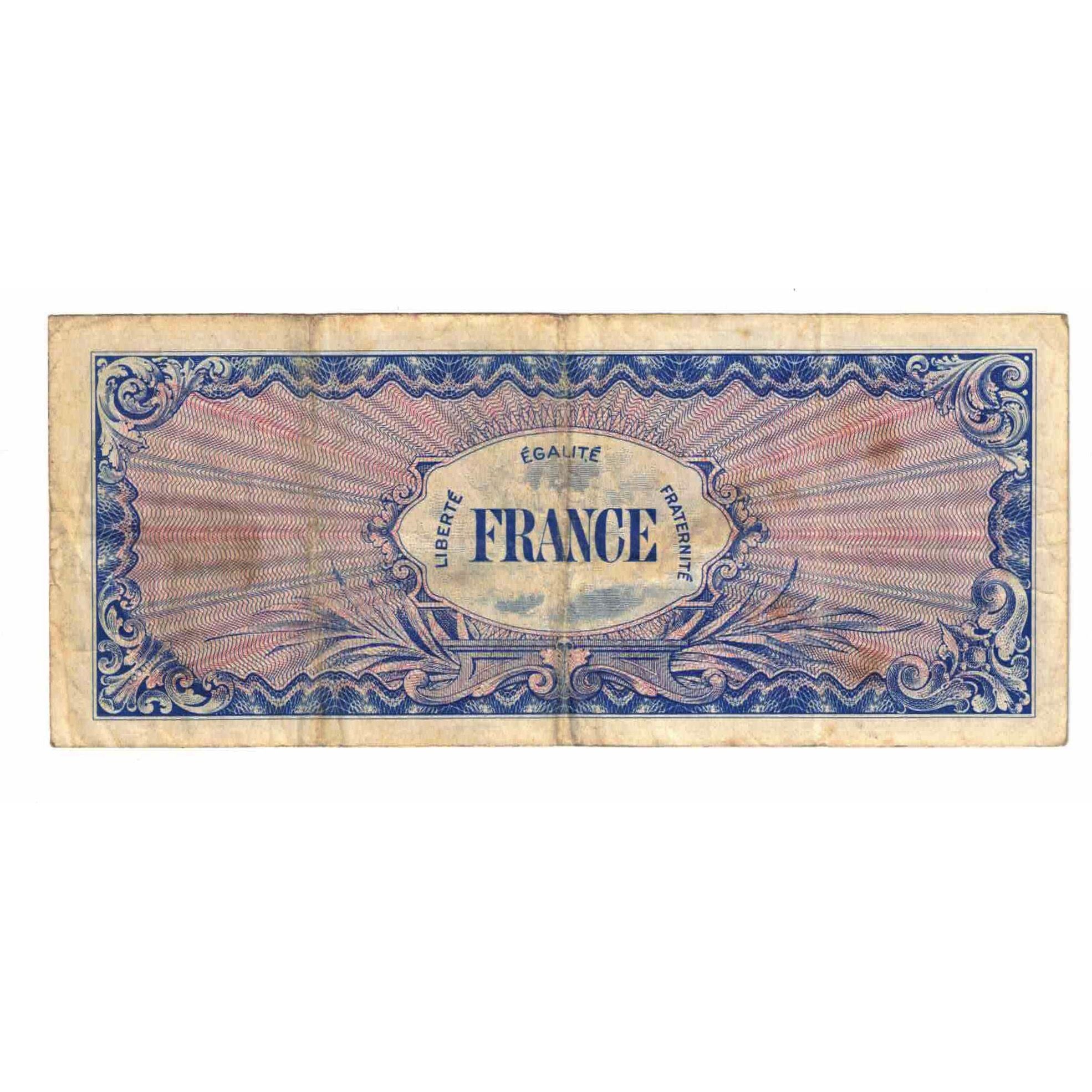 France, 50 Francs, Flag/France, 1944, Serie 2, VF(30-35), Fayette:VF24.02