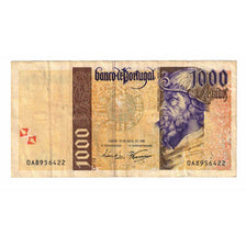 Billet, Portugal, 1000 Escudos, 1996, 1996-04-18, KM:188a, TB+