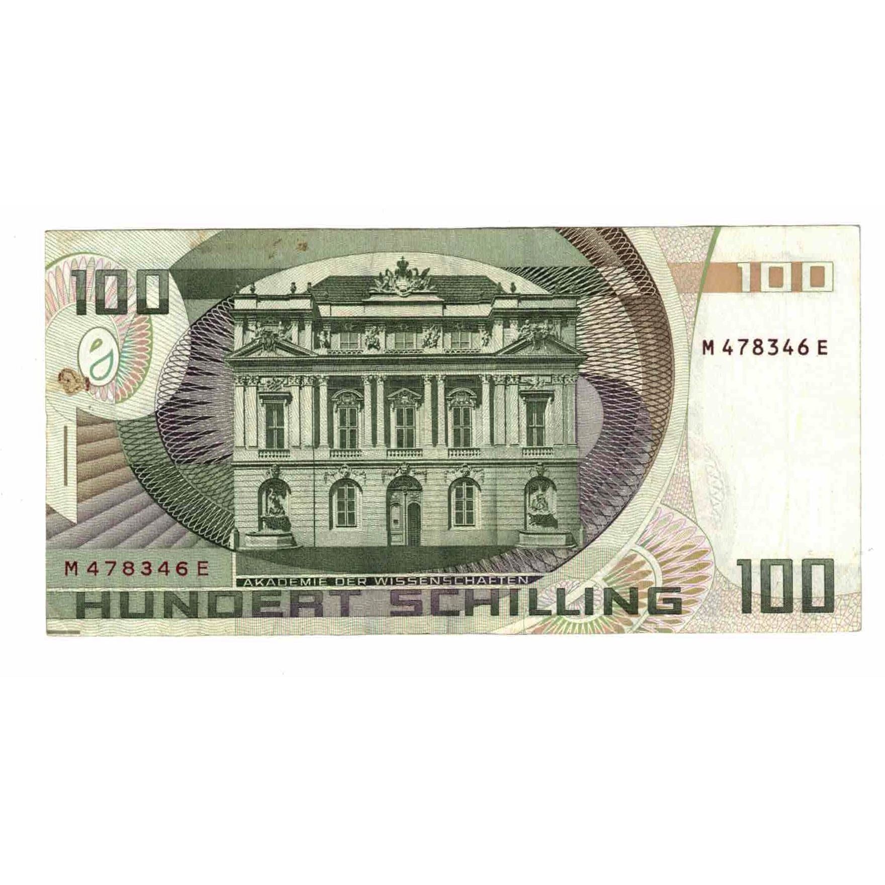 Banknote, Austria, 100 Schilling, 1984, 1984-01-02, KM:150, EF(40-45)