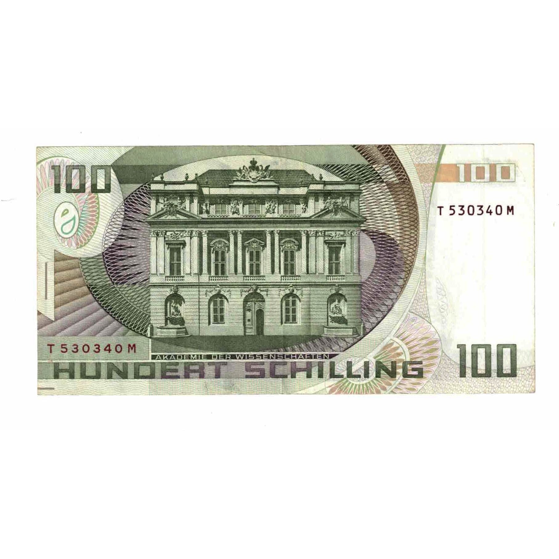 Banknote, Austria, 100 Schilling, 1984, 1984-01-02, KM:150, AU(50-53)