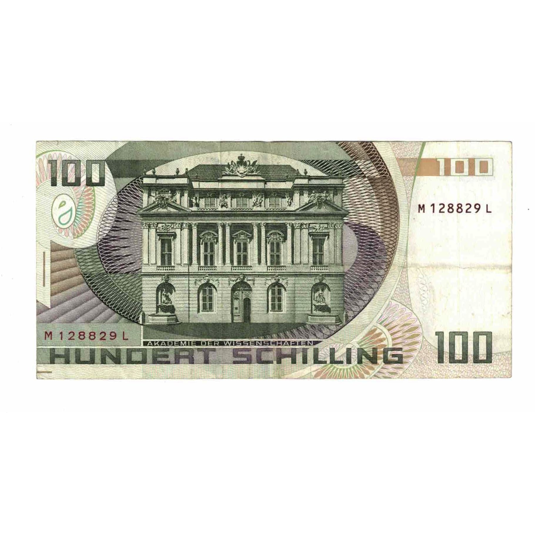 Banknote, Austria, 100 Schilling, 1984, 1984-01-02, KM:150, EF(40-45)