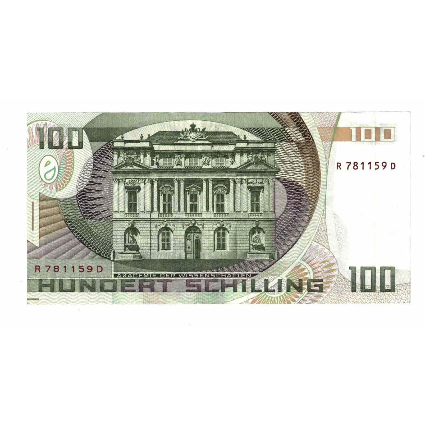 Banknote, Austria, 100 Schilling, 1984, 1984-01-02, KM:150, UNC(63)