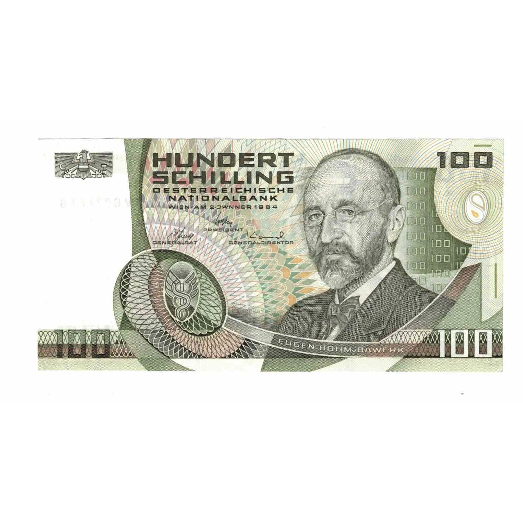 Banconote, Austria, 100 Schilling, 1984, 1984-01-02, KM:150, SPL-