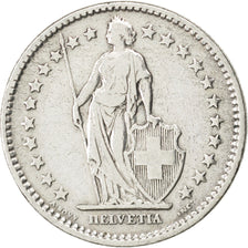 SWITZERLAND, 2 Francs, 1914, Bern, KM #21, EF(40-45), Silver, 27.4, 9.91