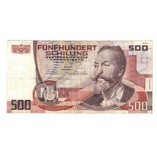 Banknote, Austria, 500 Schilling, 1985, 1985-07-01, KM:151, VF(30-35)
