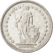 Coin, Switzerland, 2 Francs, 1920, Bern, EF(40-45), Silver, KM:21