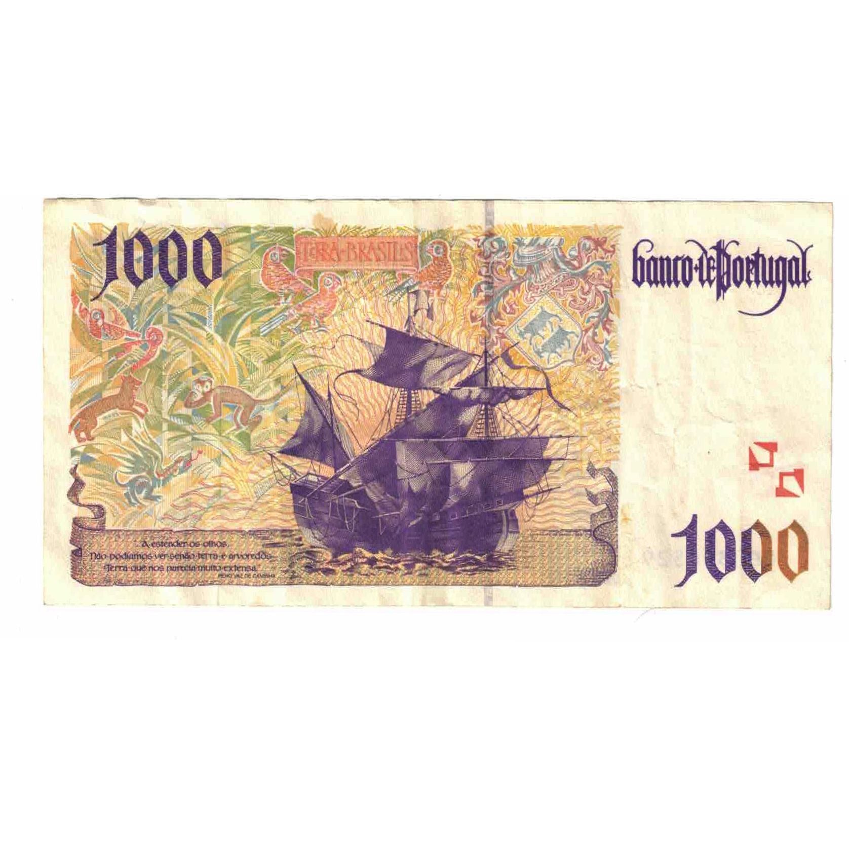 Banknote, Portugal, 1000 Escudos, 1998, 1998-05-21, KM:188c, VF(30-35)